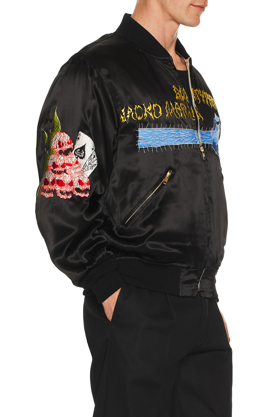 x Neck Face Vietnam Jacket