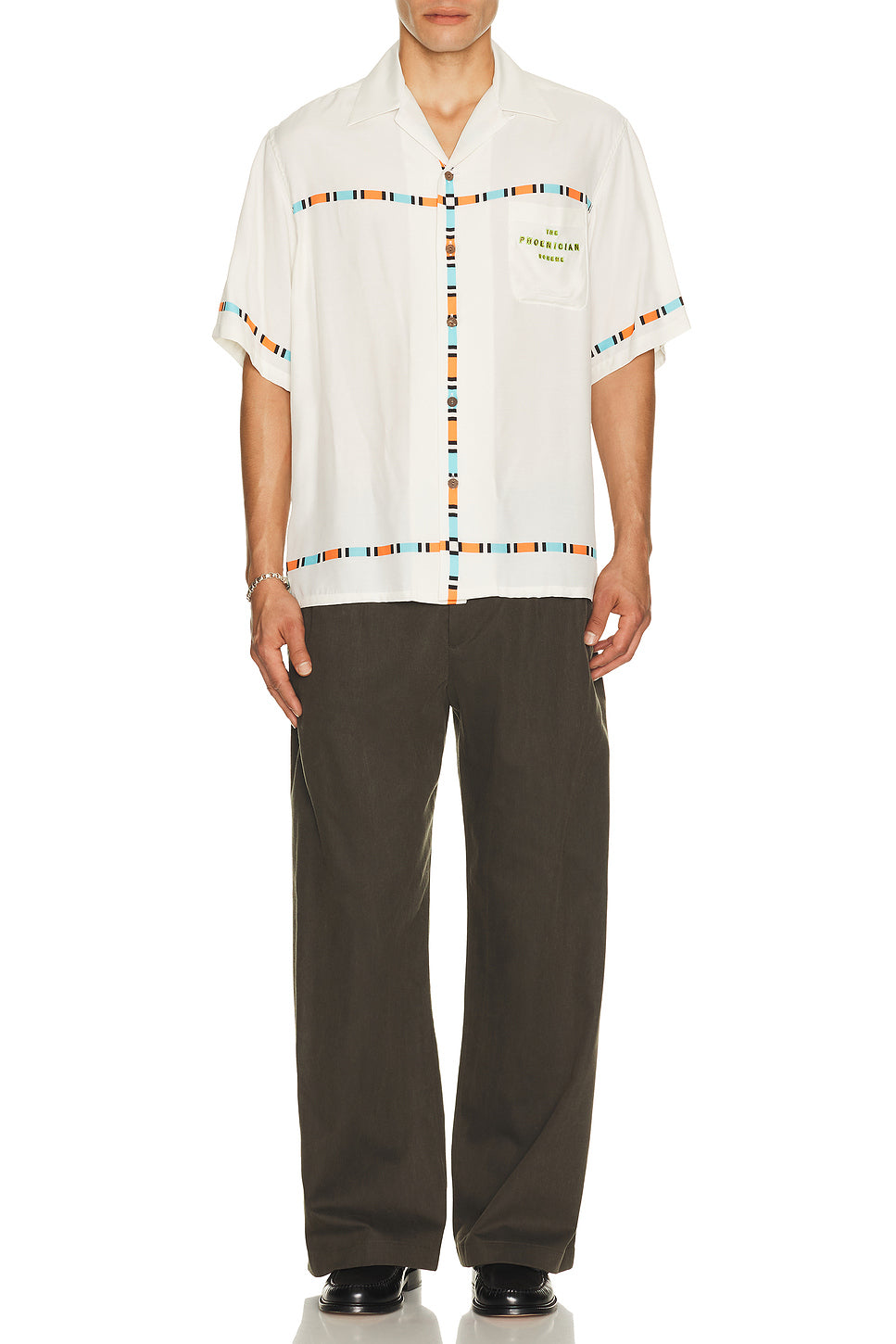 The Phoenician Scheme Short Sleeve Hawaiian Shirt Type 1