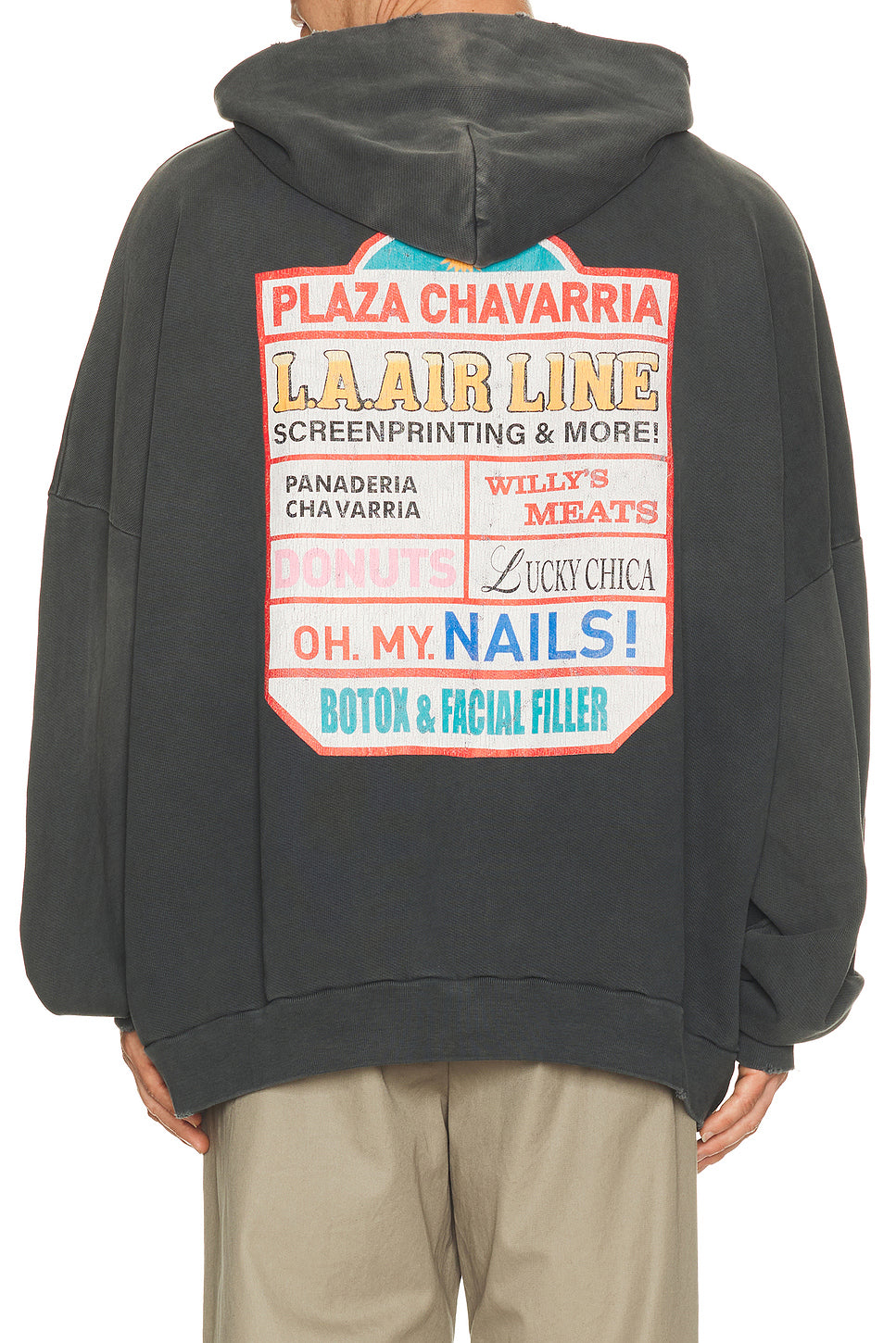 Plaza Chavarria Zip Hooligan Hoodie