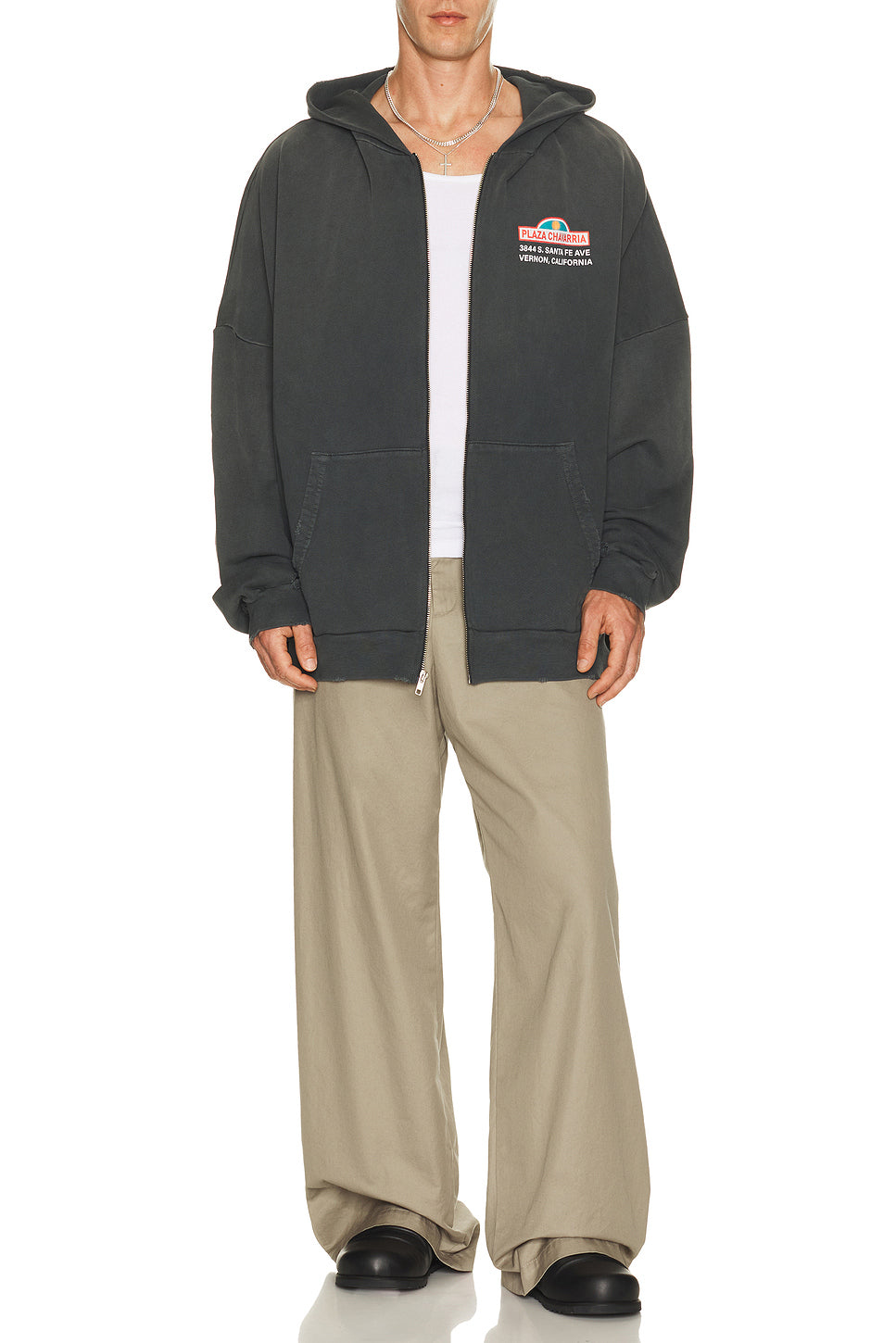 Plaza Chavarria Zip Hooligan Hoodie