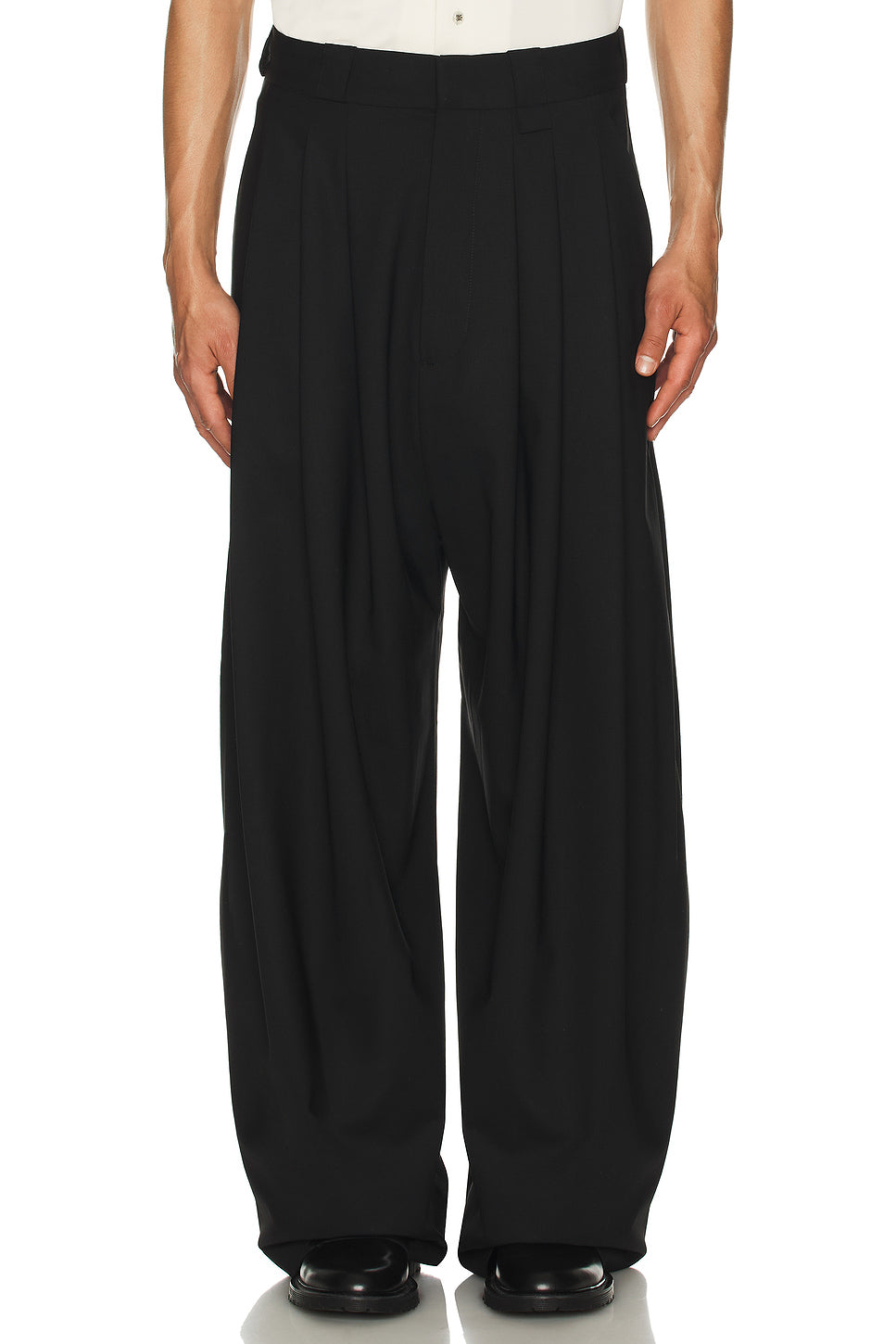 Drawstring Wool Cascada Pant