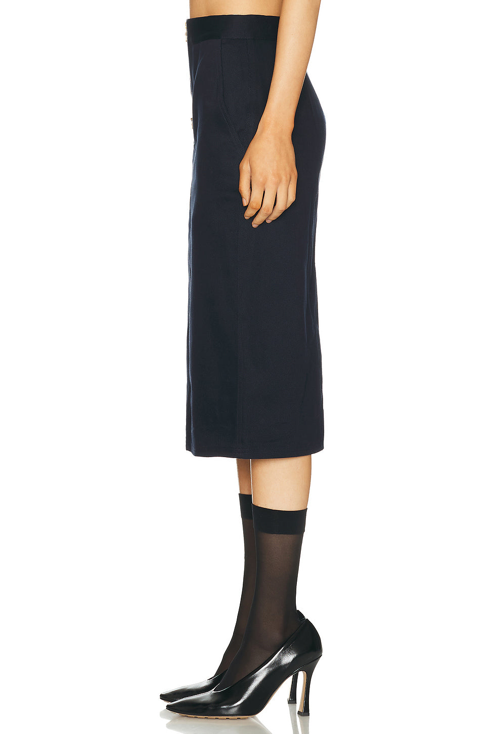 Visible Zipped Skirt