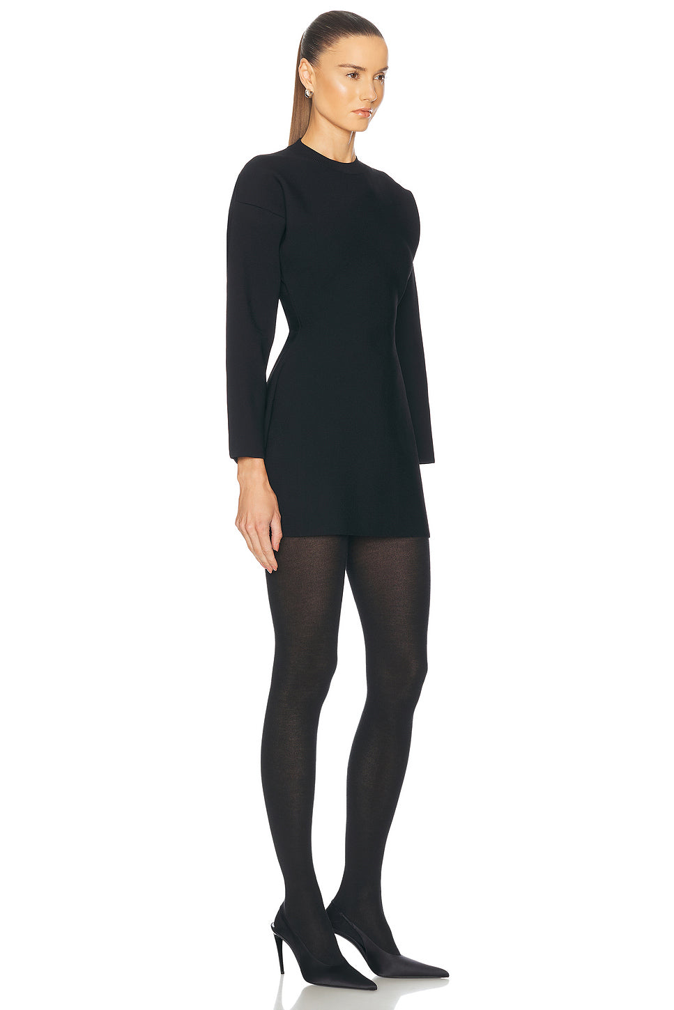 x Rosie Huntington-Whiteley RHW Power Knit Mini Dress