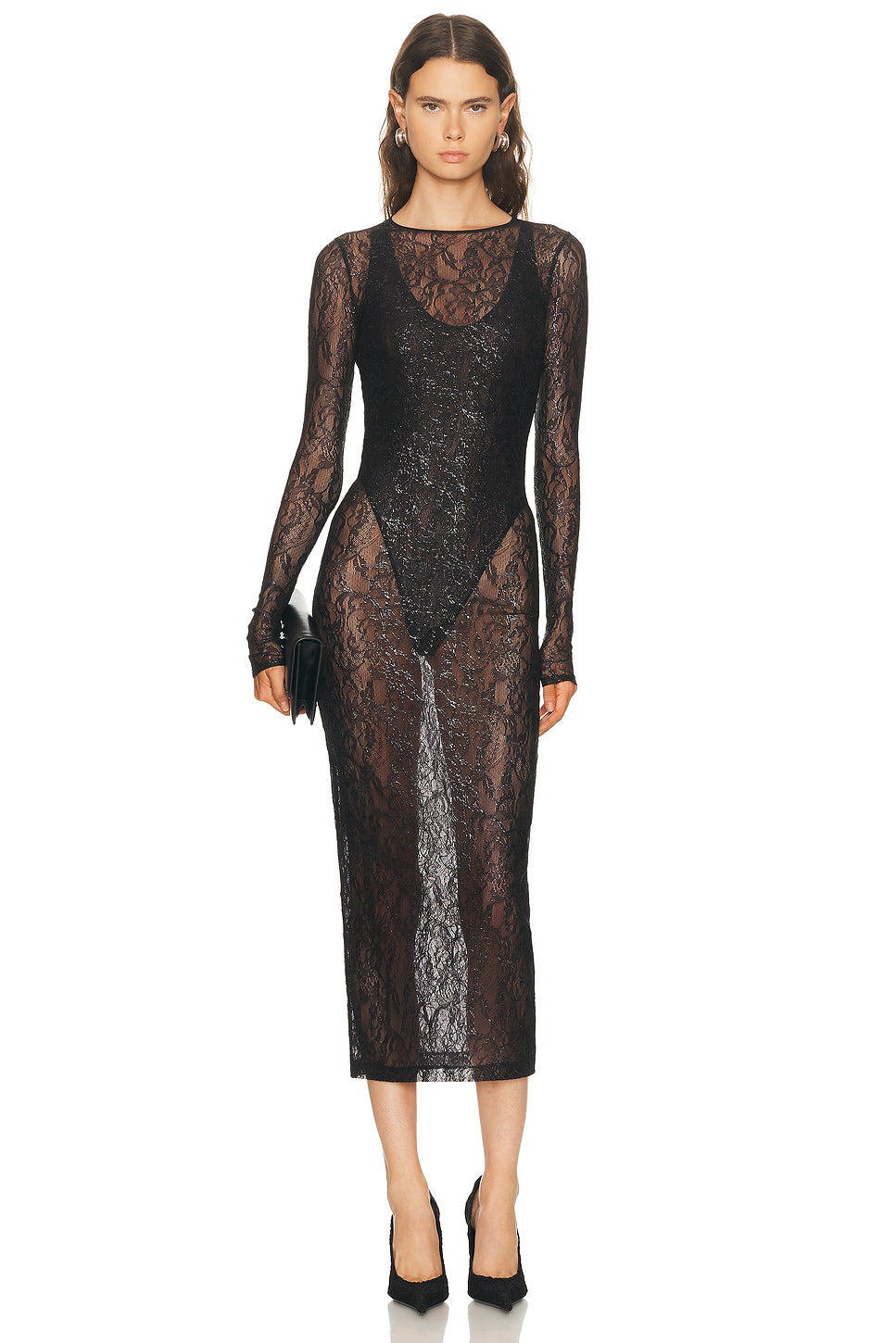 Lace Midi Dress