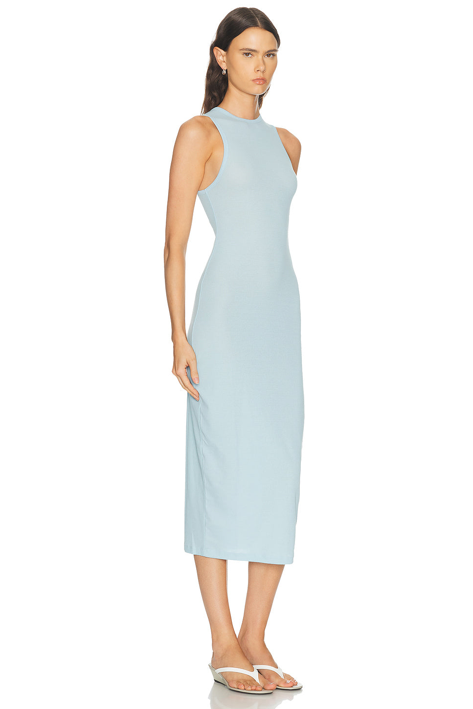 Ribbed Racer Dress