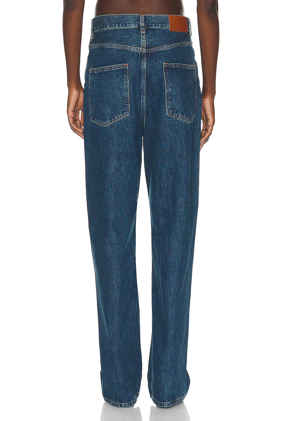 Denim Low Rise Straight Leg