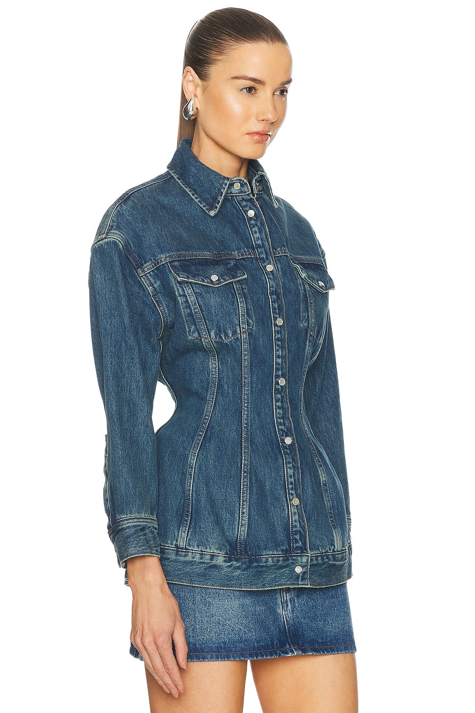Denim Contour Jacket