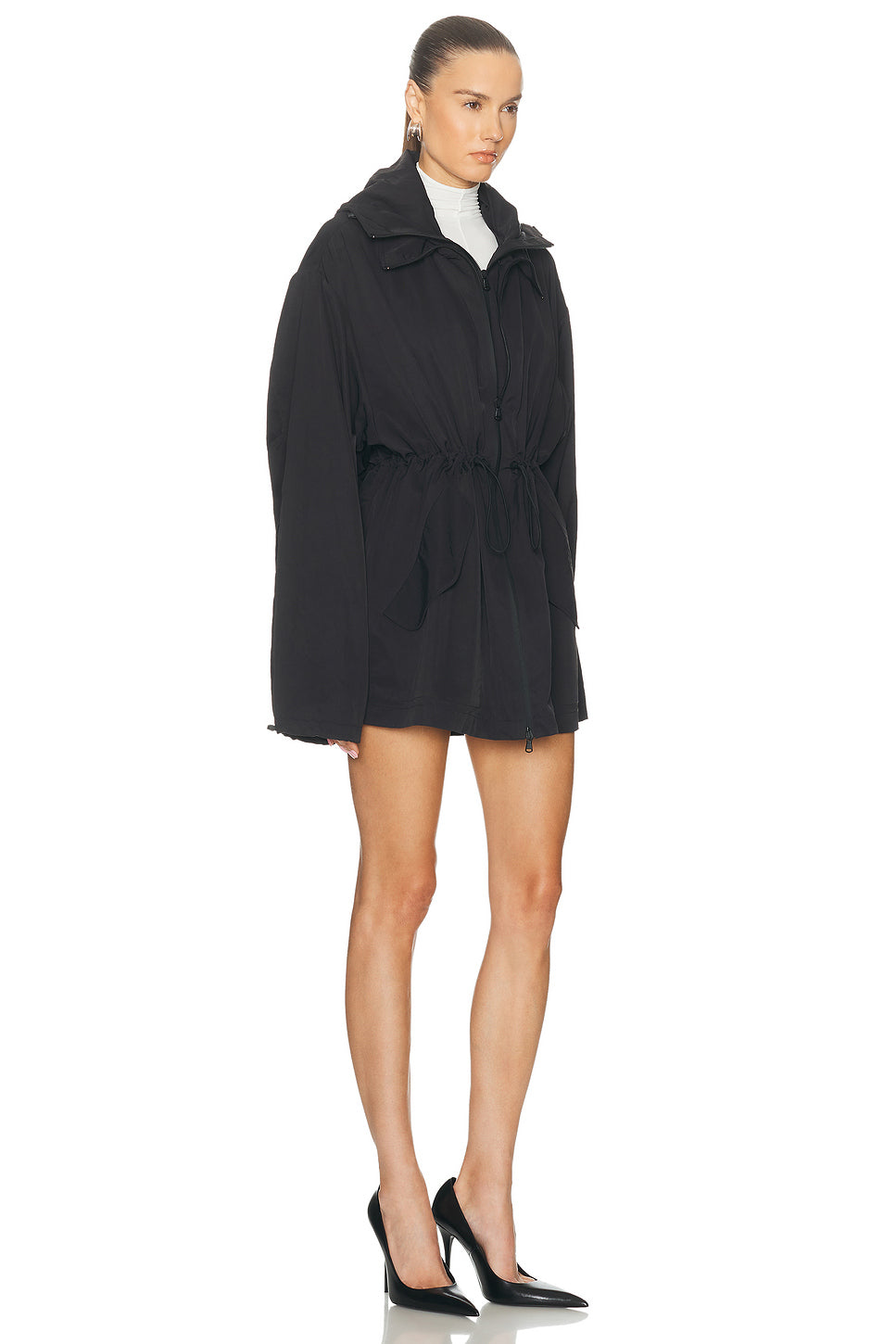 X Rosie Huntington-Whiteley Crop Anorak
