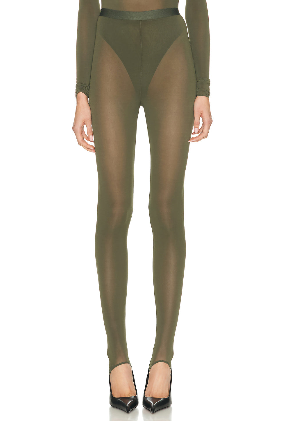 Sheer Sitrrup Legging