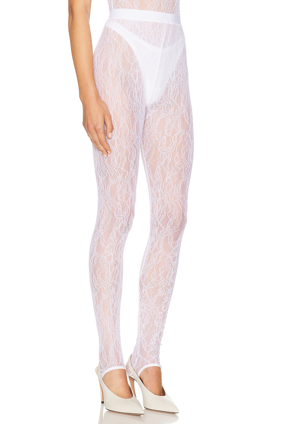 Lace Stirrup Legging