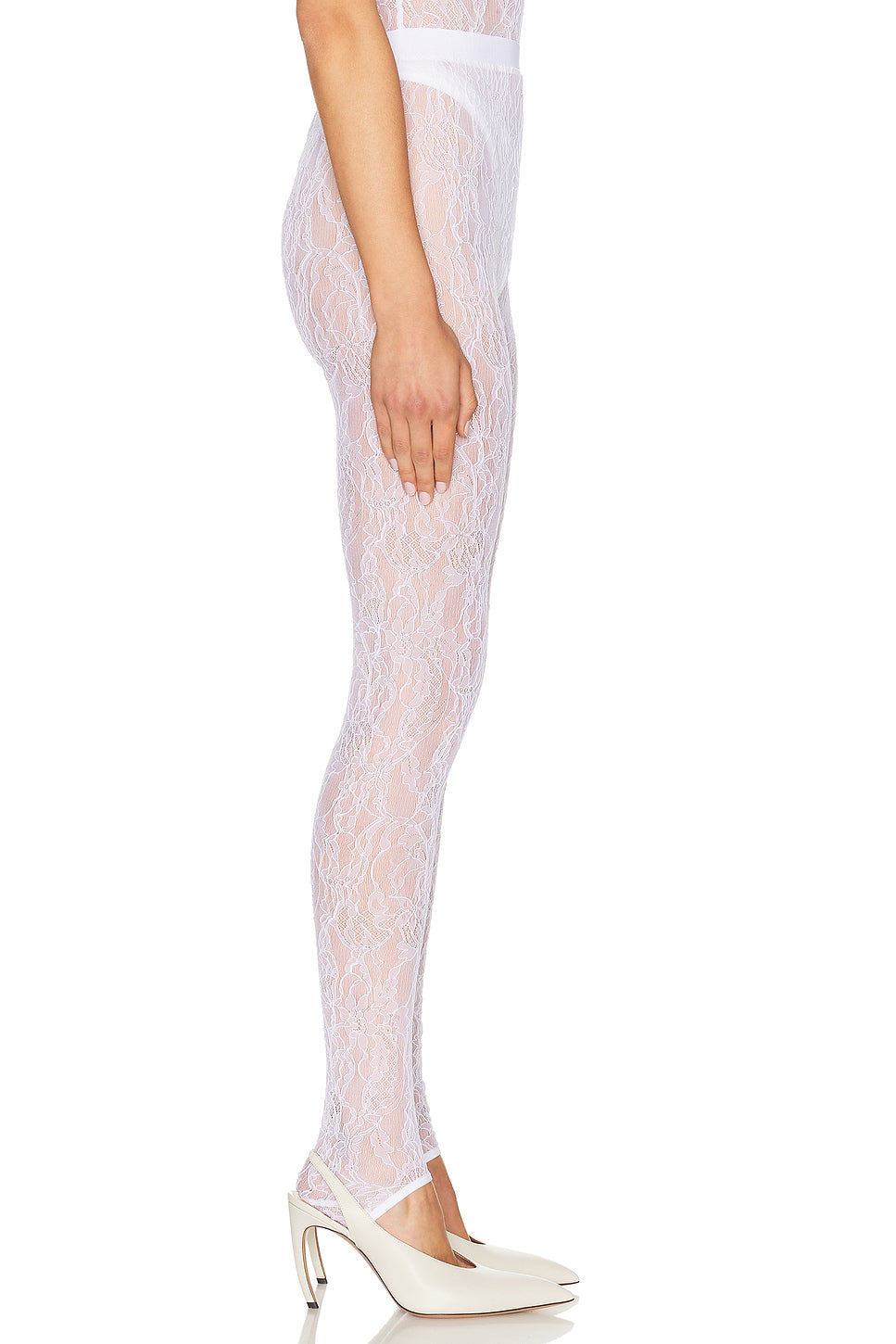 Lace Stirrup Legging