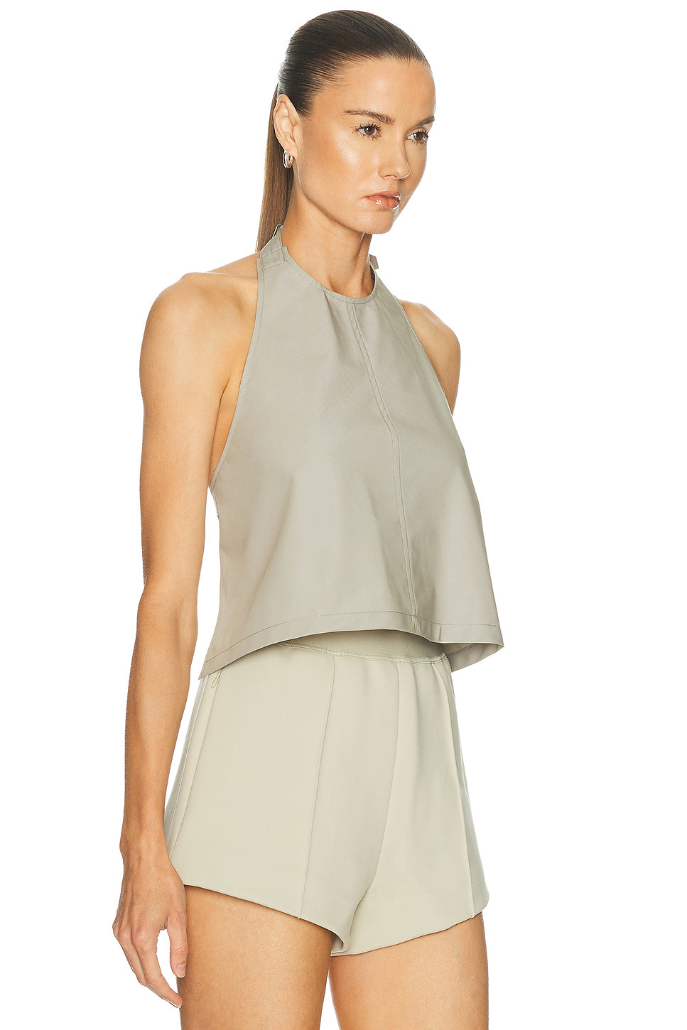 Clean Backless Halter Top