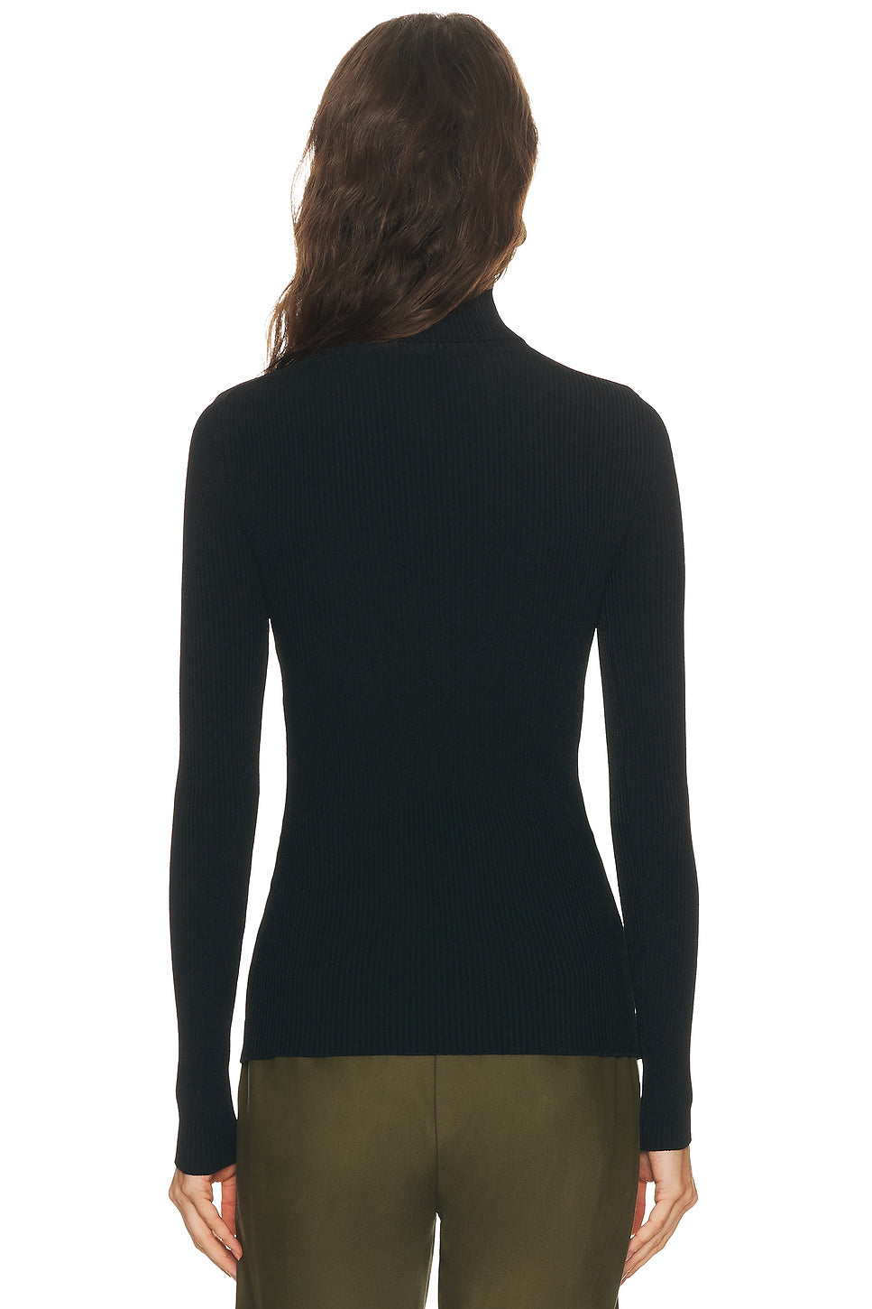 Matte Turtleneck Top