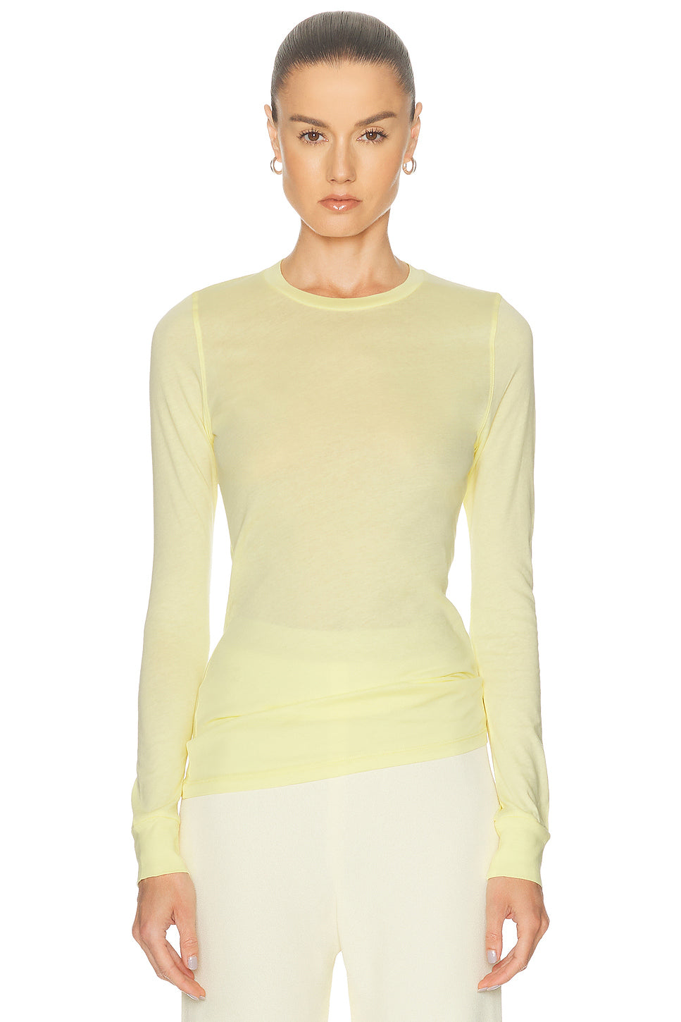 Fitted Long Sleeve Tee