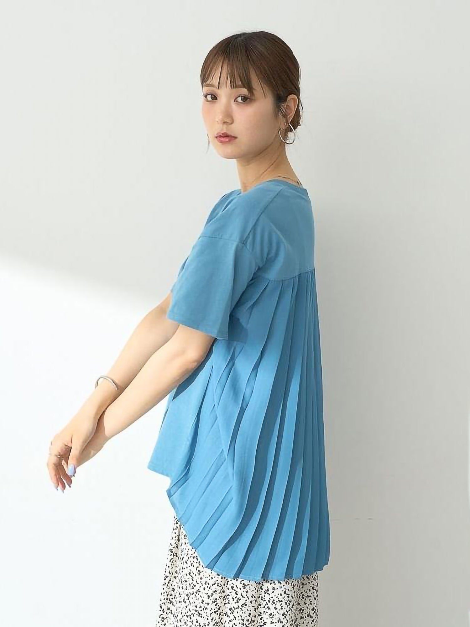 Watami Back Pleated Docking Tee