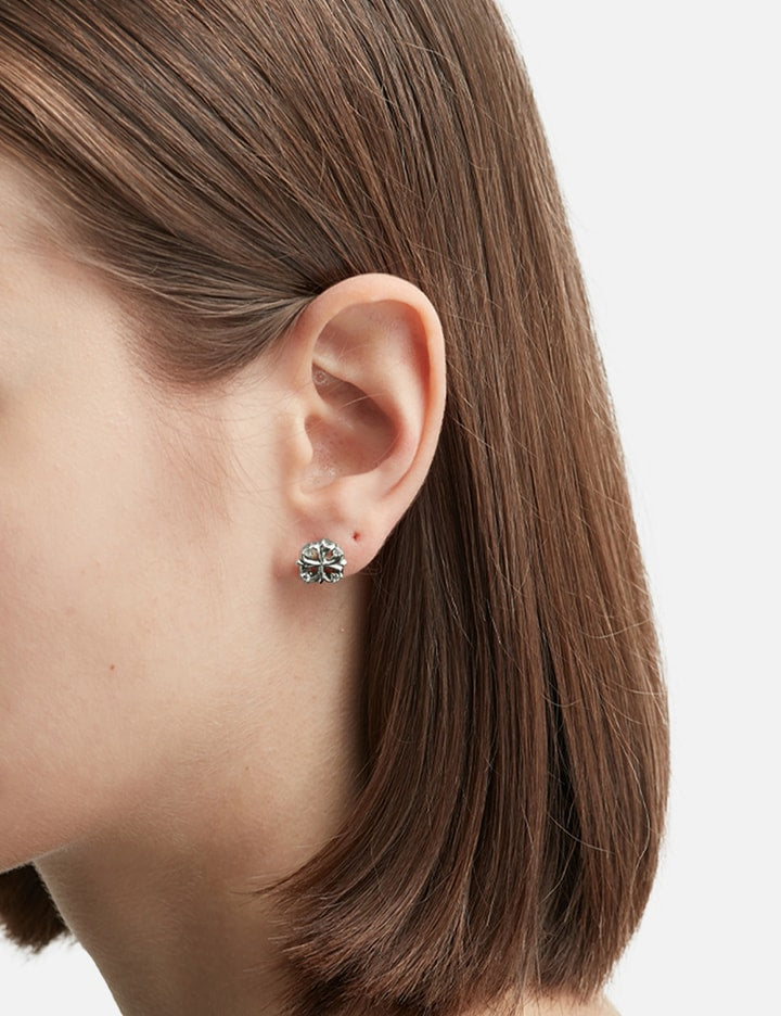 Maltese Cross Stud Earrings