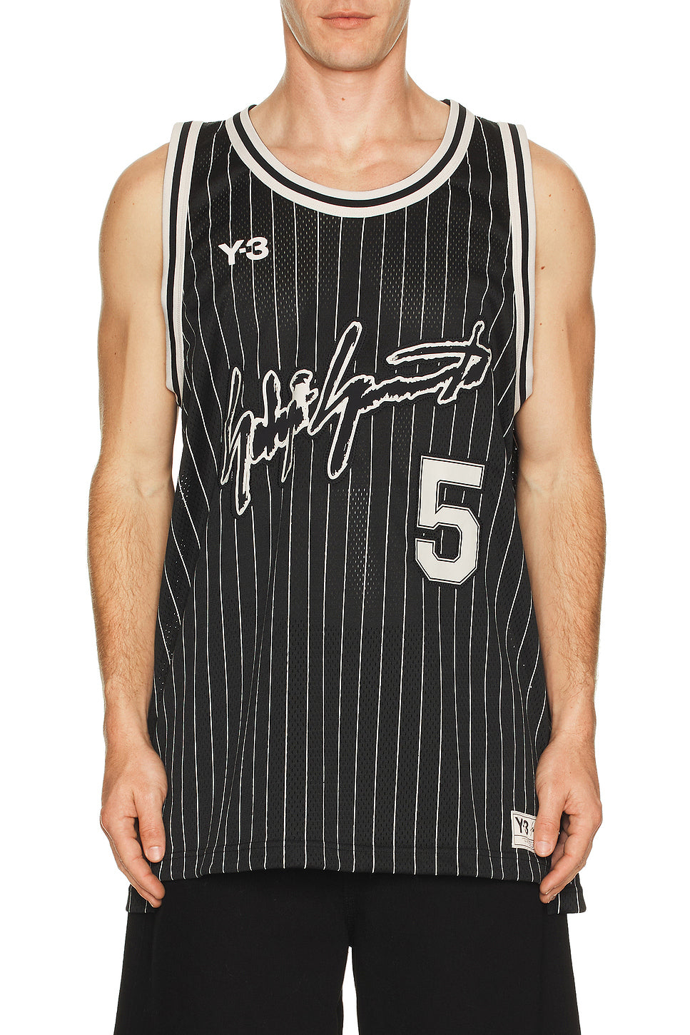 Elite 5 Bball Jersey Black