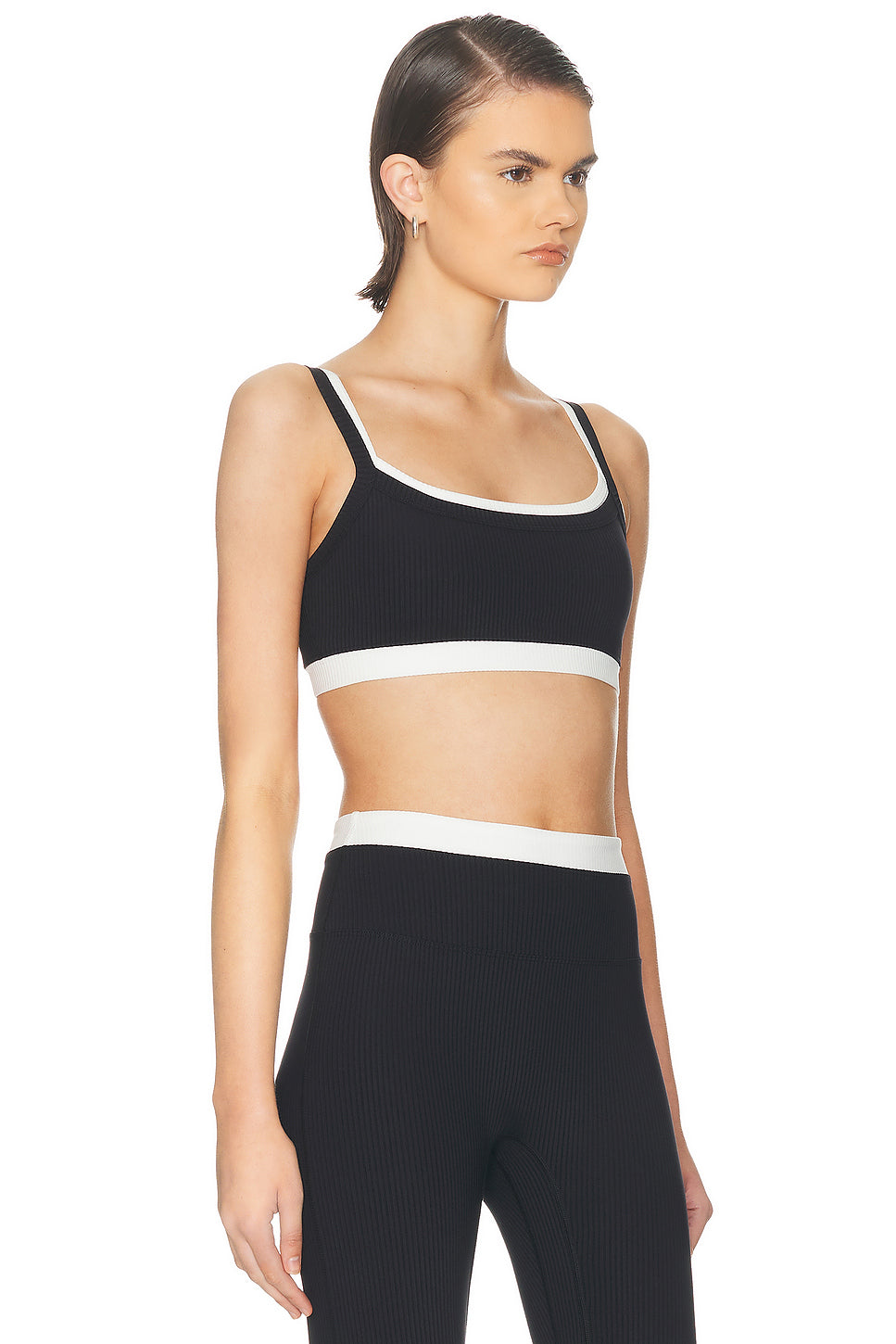 Ribbed Layered Bralette