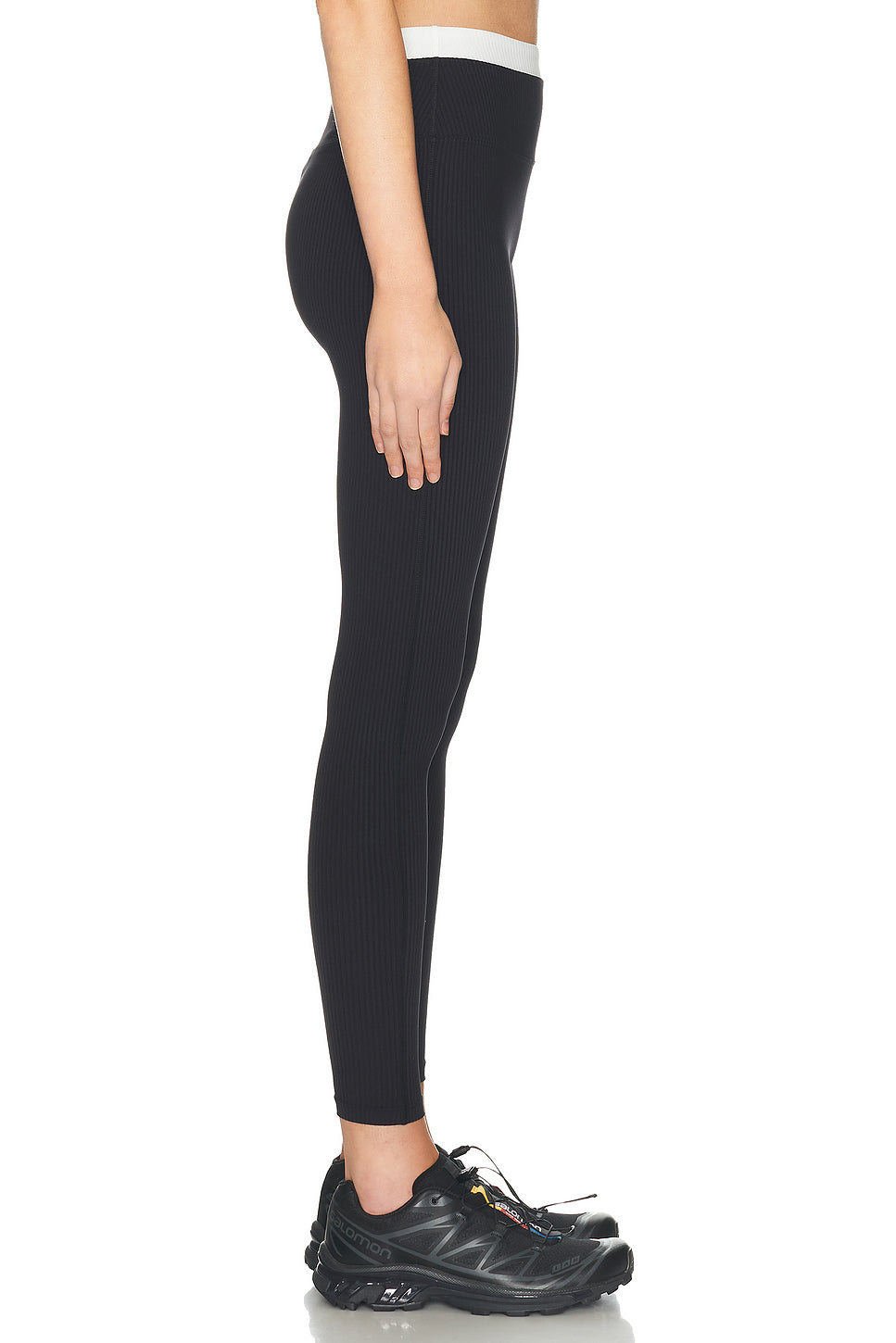 Ribbed Layered Legging