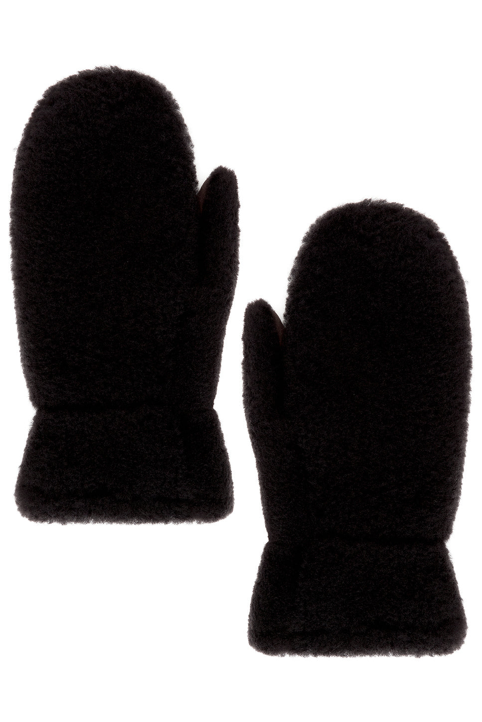 Merino Fur Mittens