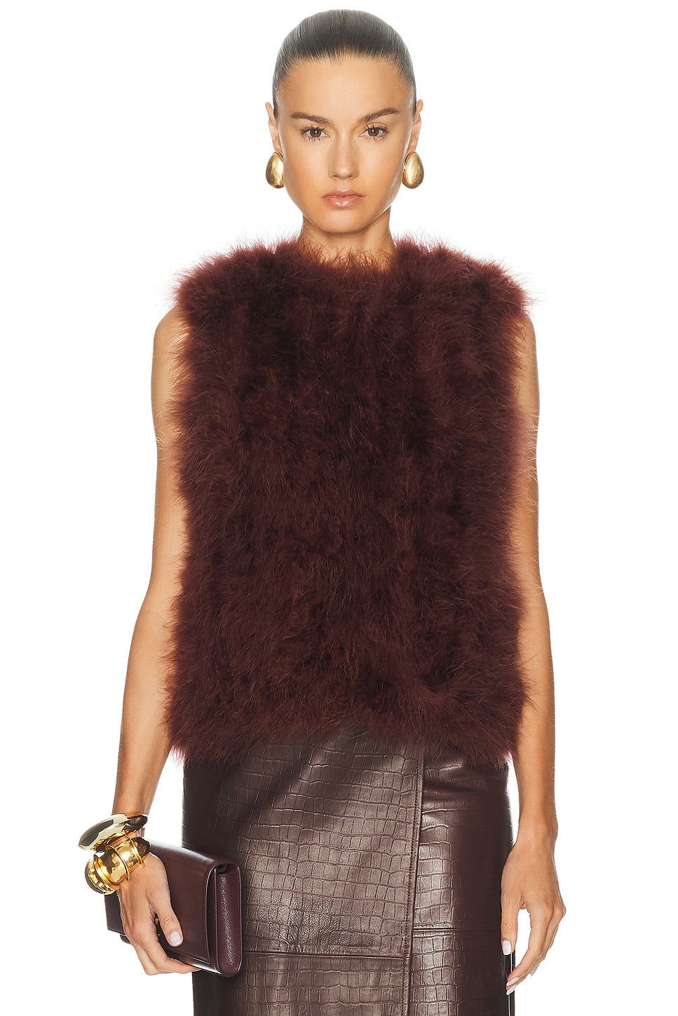 Feather Vest