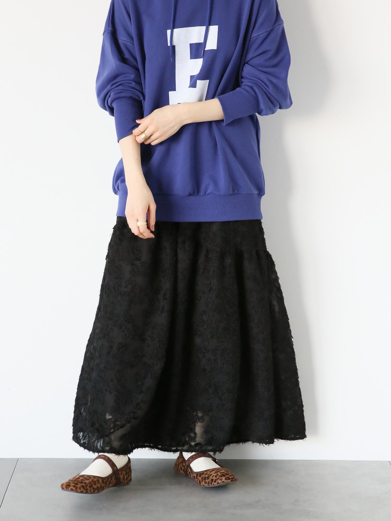 Yamabuki Gathered Tiered Skirt