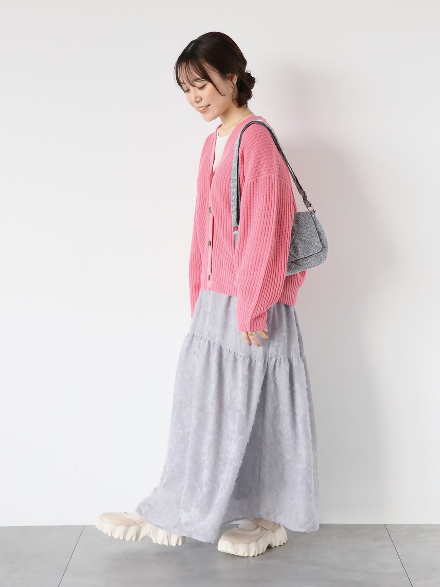 Yamabuki Gathered Tiered Skirt