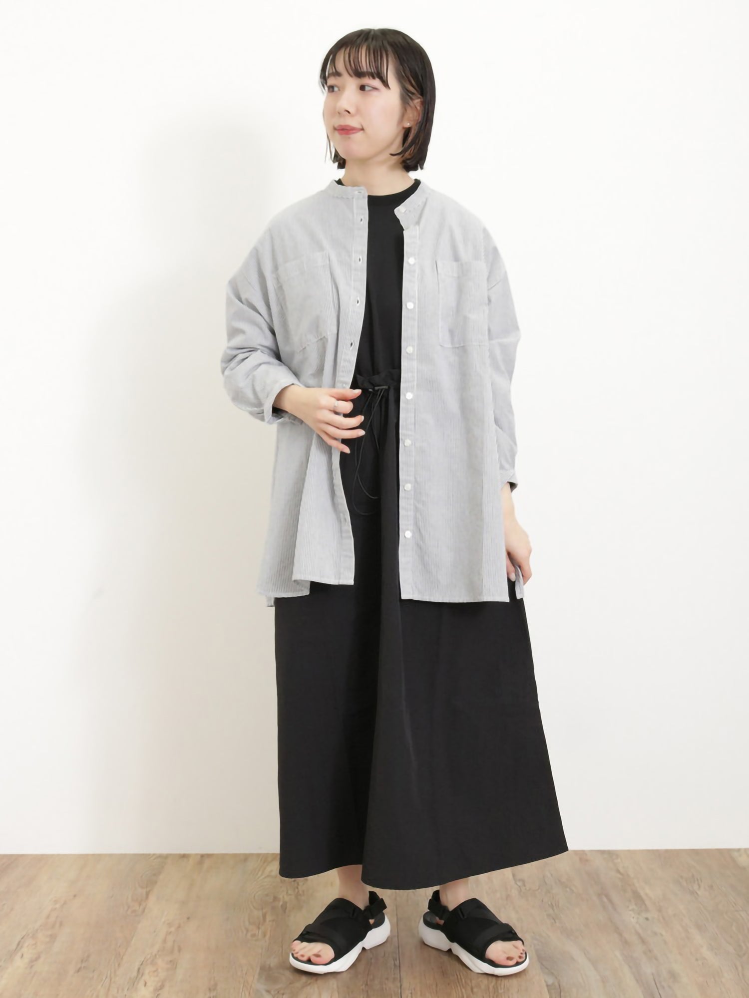 Yoriko Docking Fleece Dress
