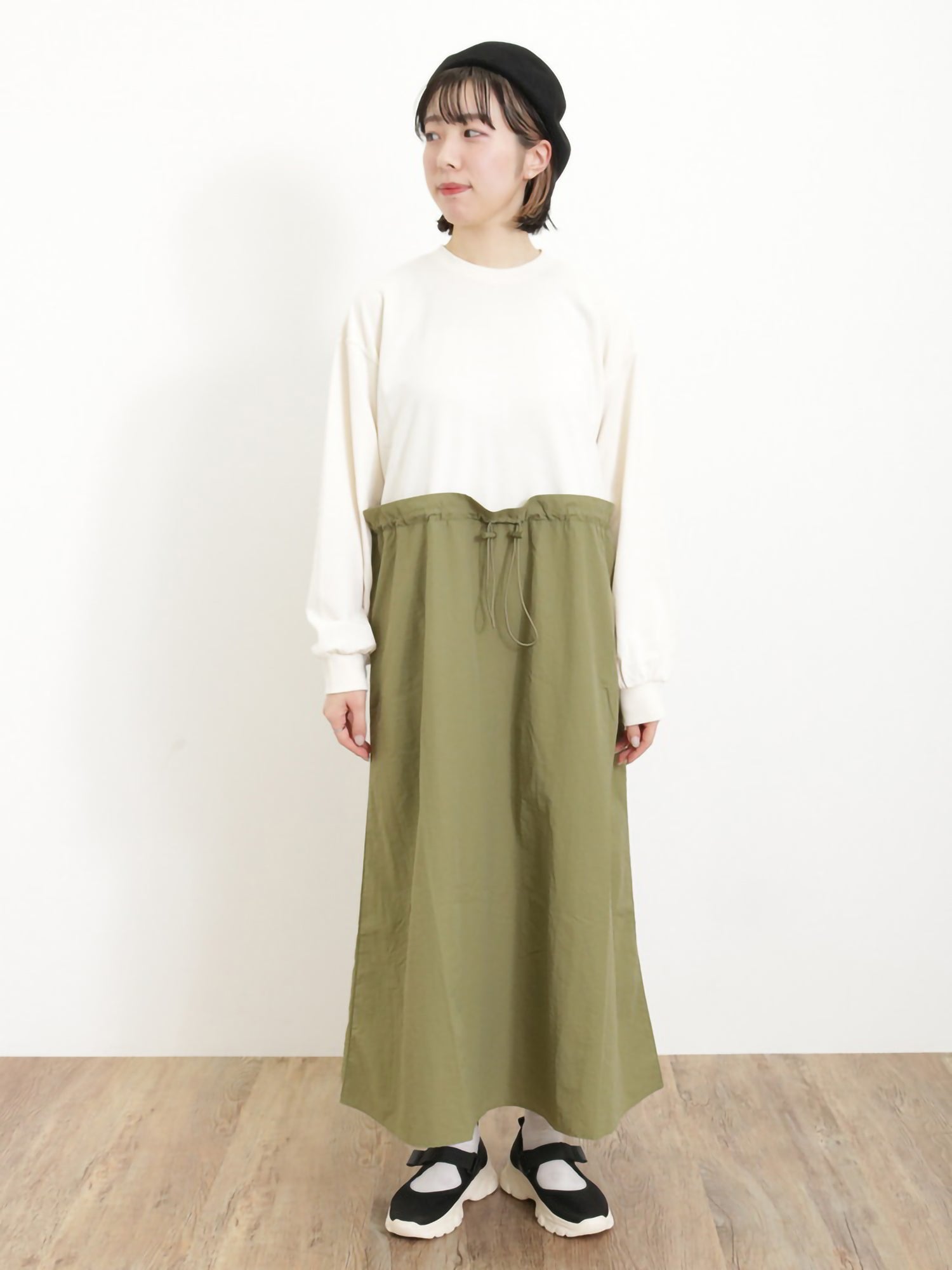 Yoriko Docking Fleece Dress