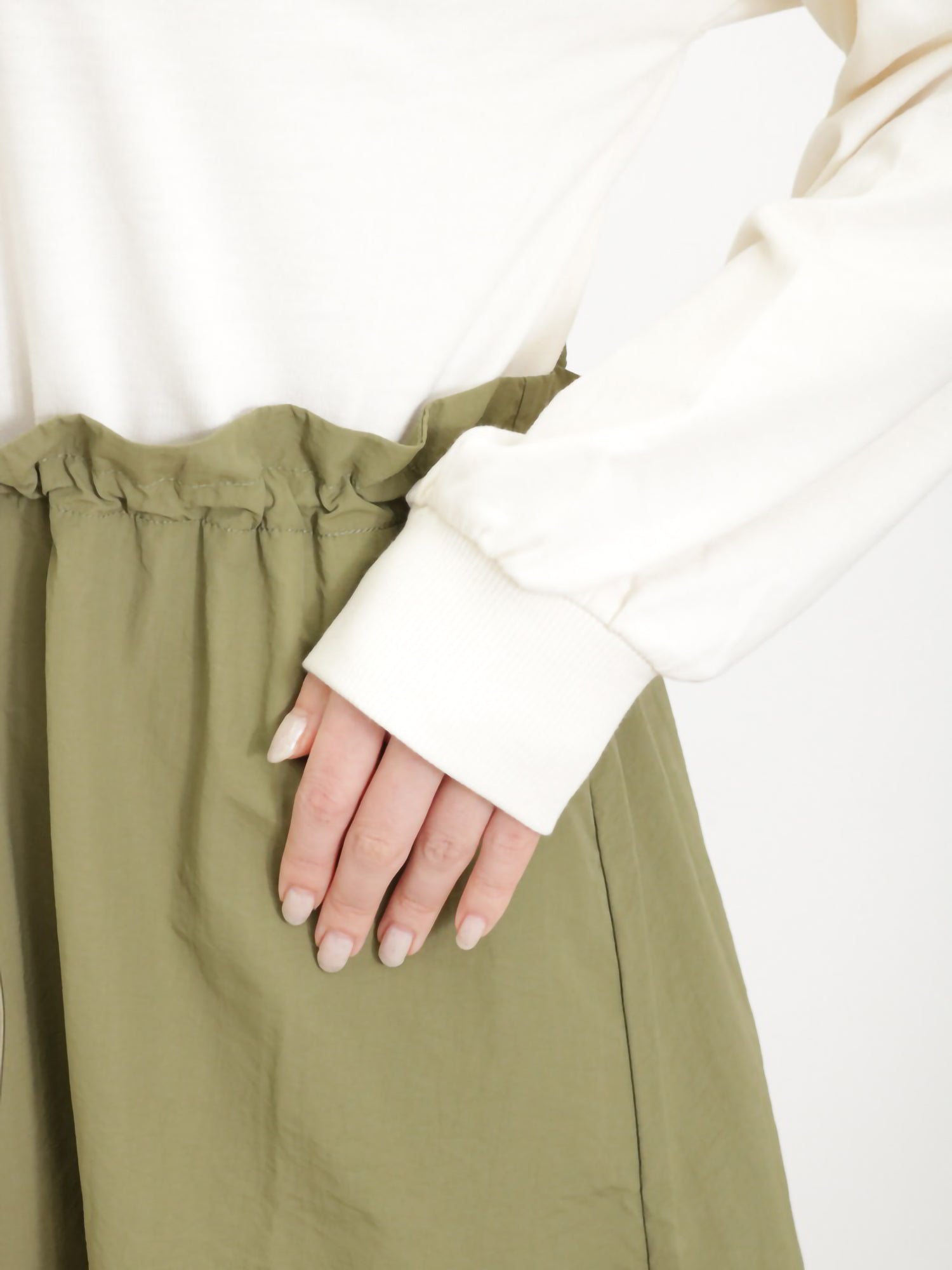 Yoriko Docking Fleece Dress