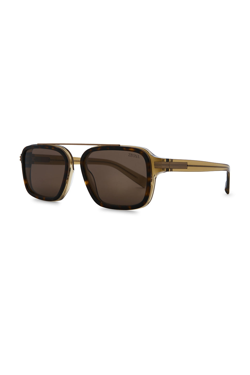 Geometric Acetate Sunglasses