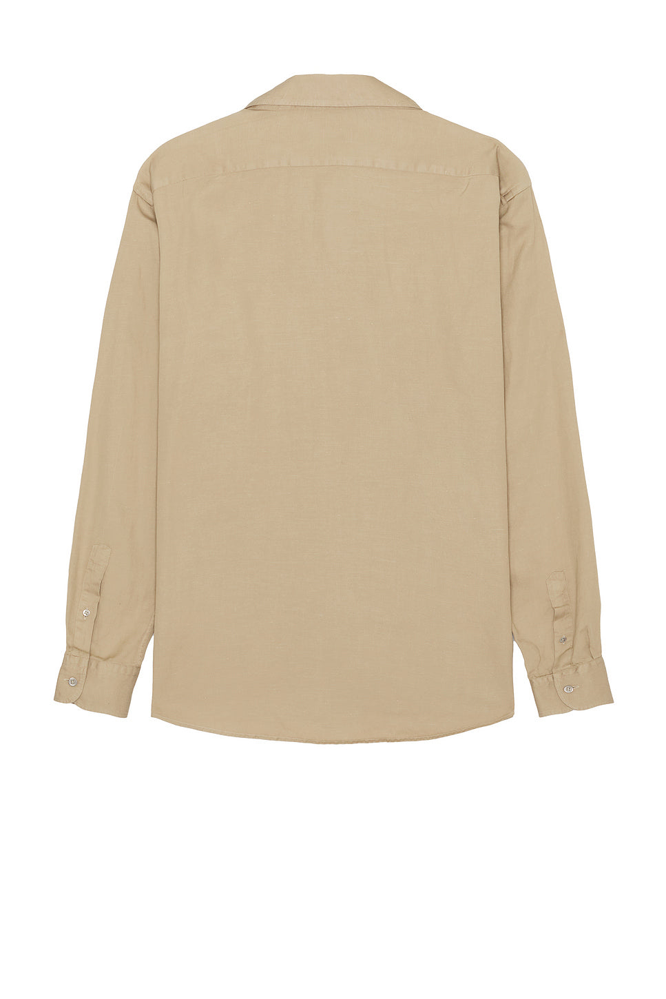 Cotton And Linen Denim Shirt