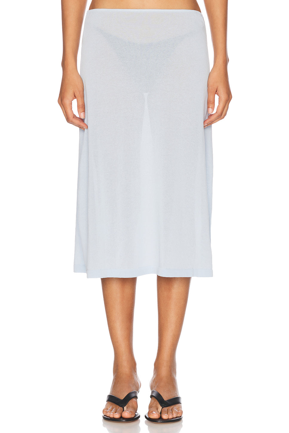 Sheer Knit Skirt