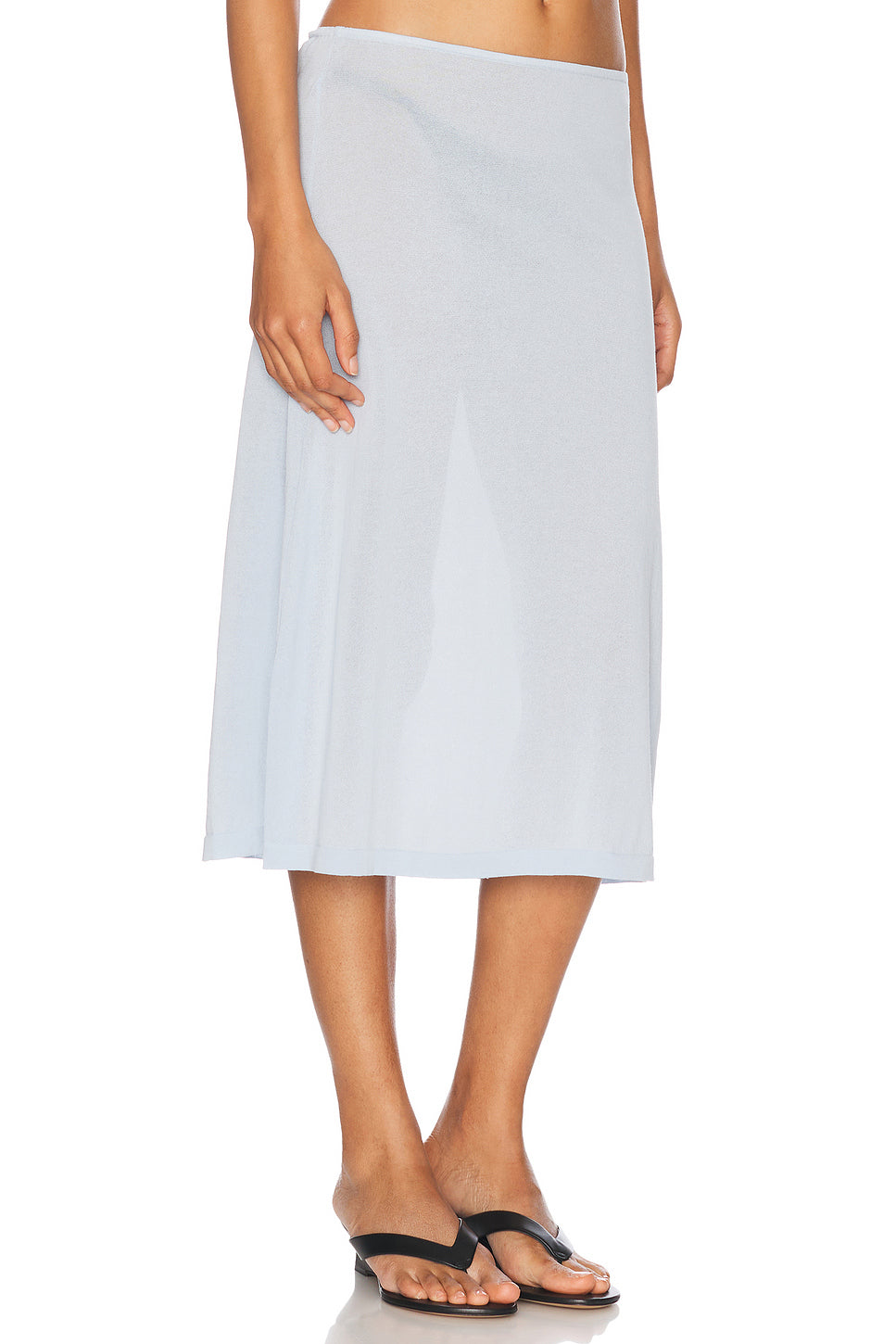 Sheer Knit Skirt