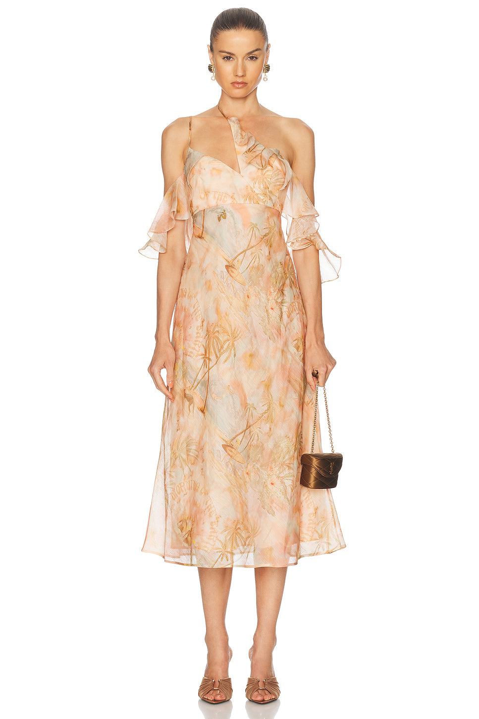 Illuminate Flutter Slip Dress