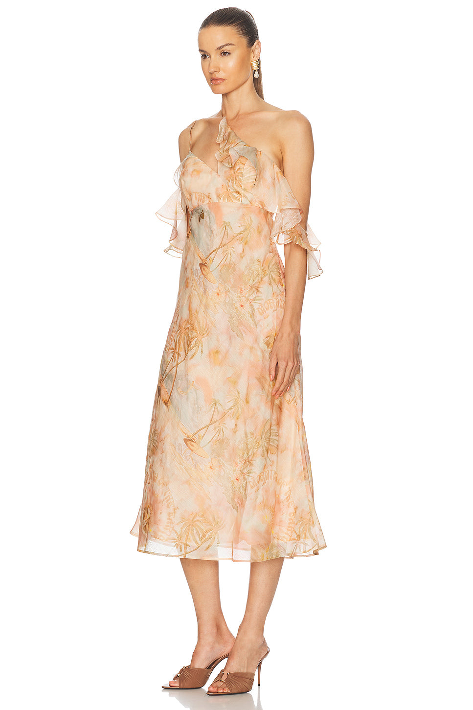 Illuminate Flutter Slip Dress