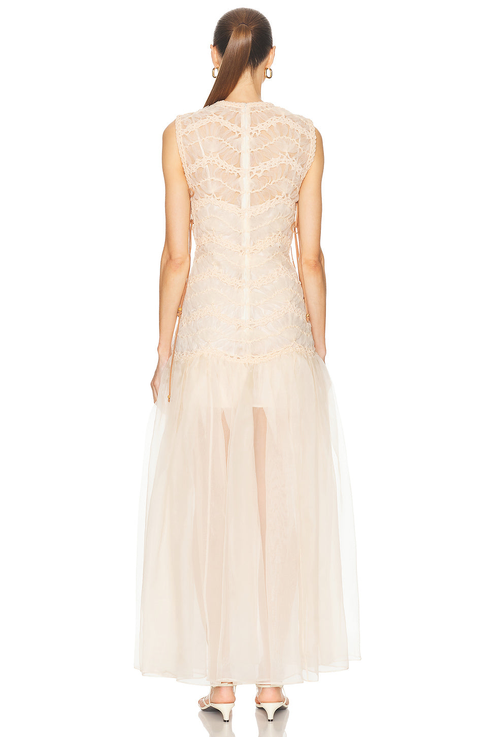 Illuminate Macrame Maxi Dress