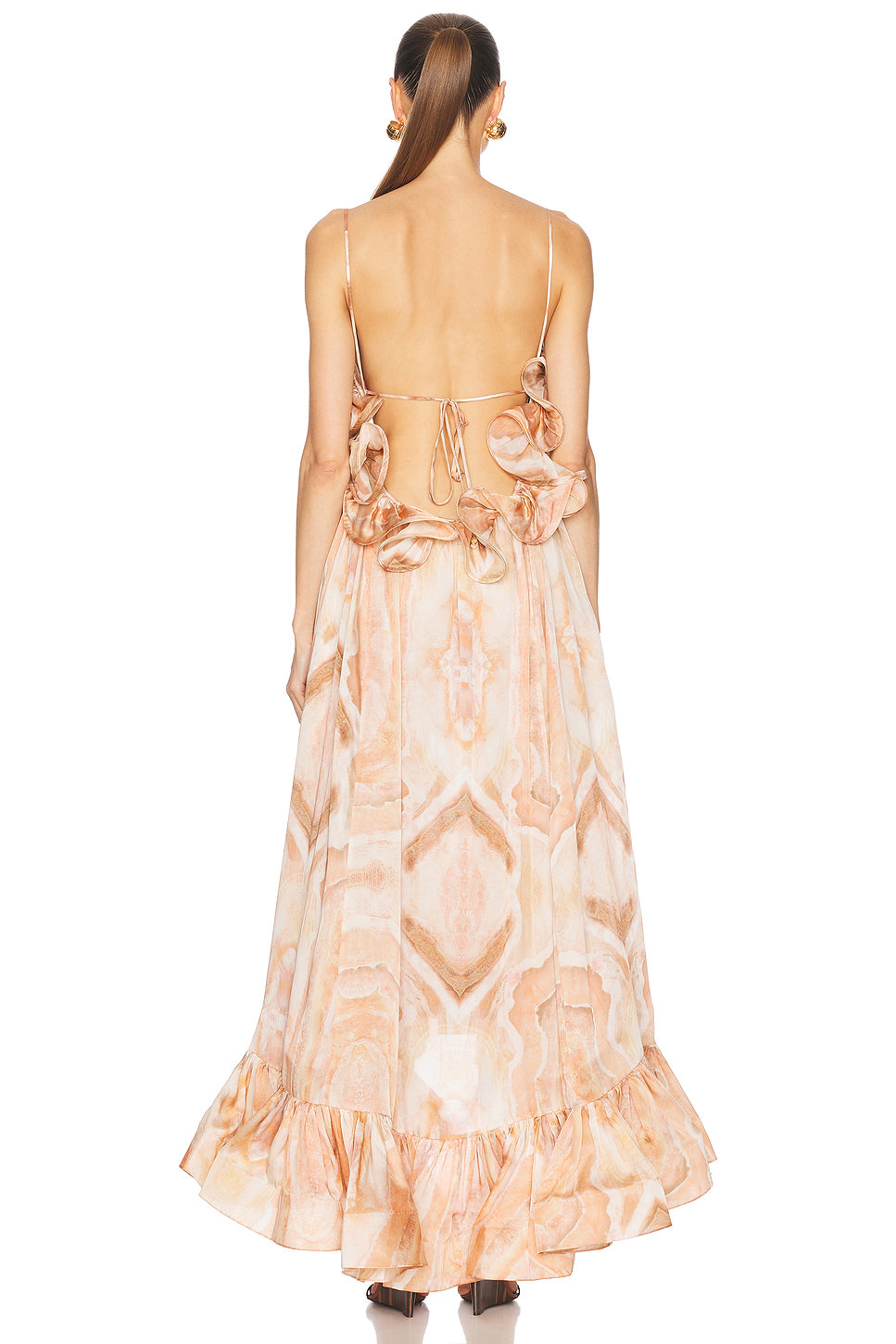 Illuminate Flounce Gown