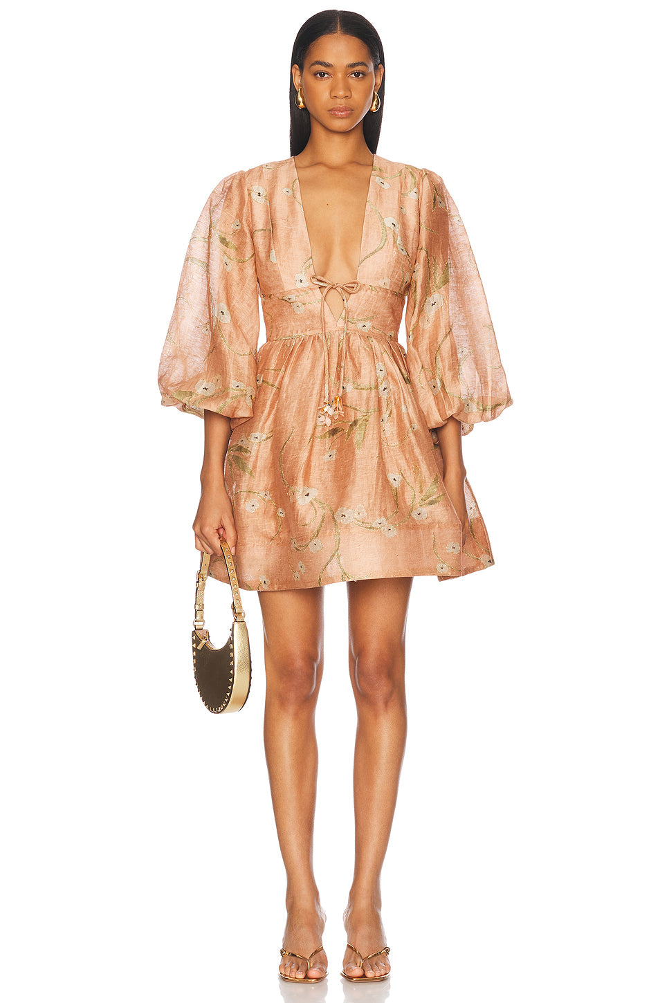 Illuminate Drawn Mini Dress