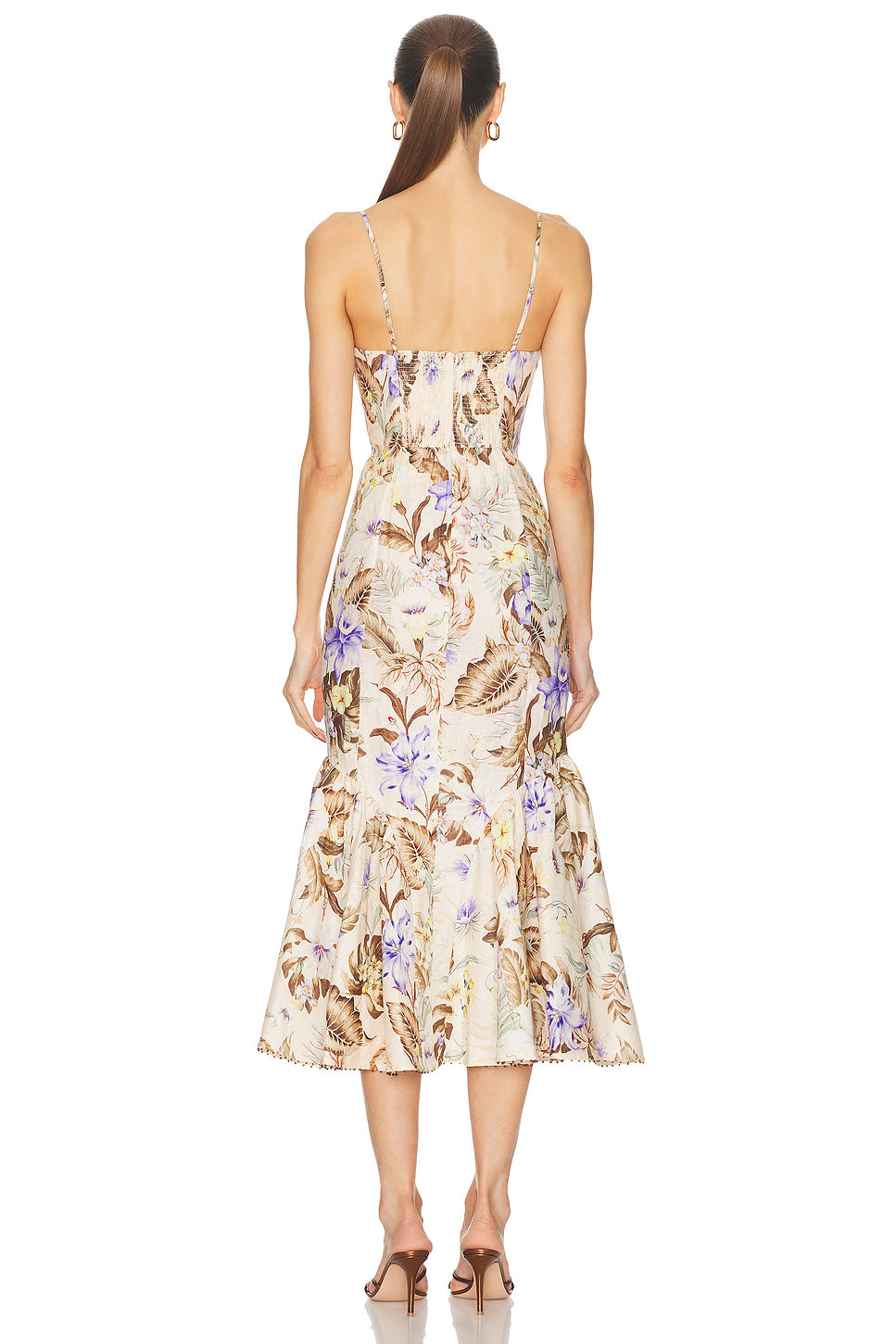 Coco Tie Front Midi Dress