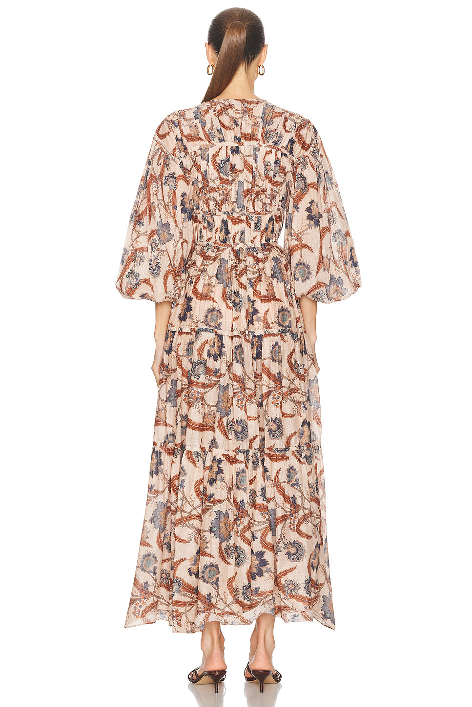 Ascension Tie Billow Maxi Dress
