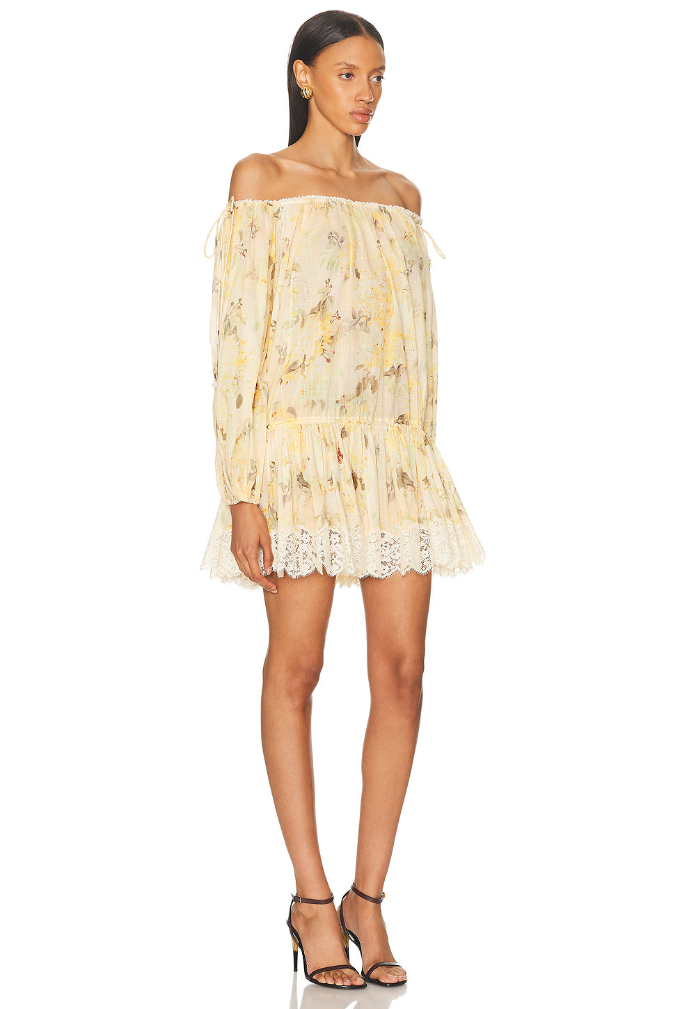 Cascadian Tiered Mini Dress