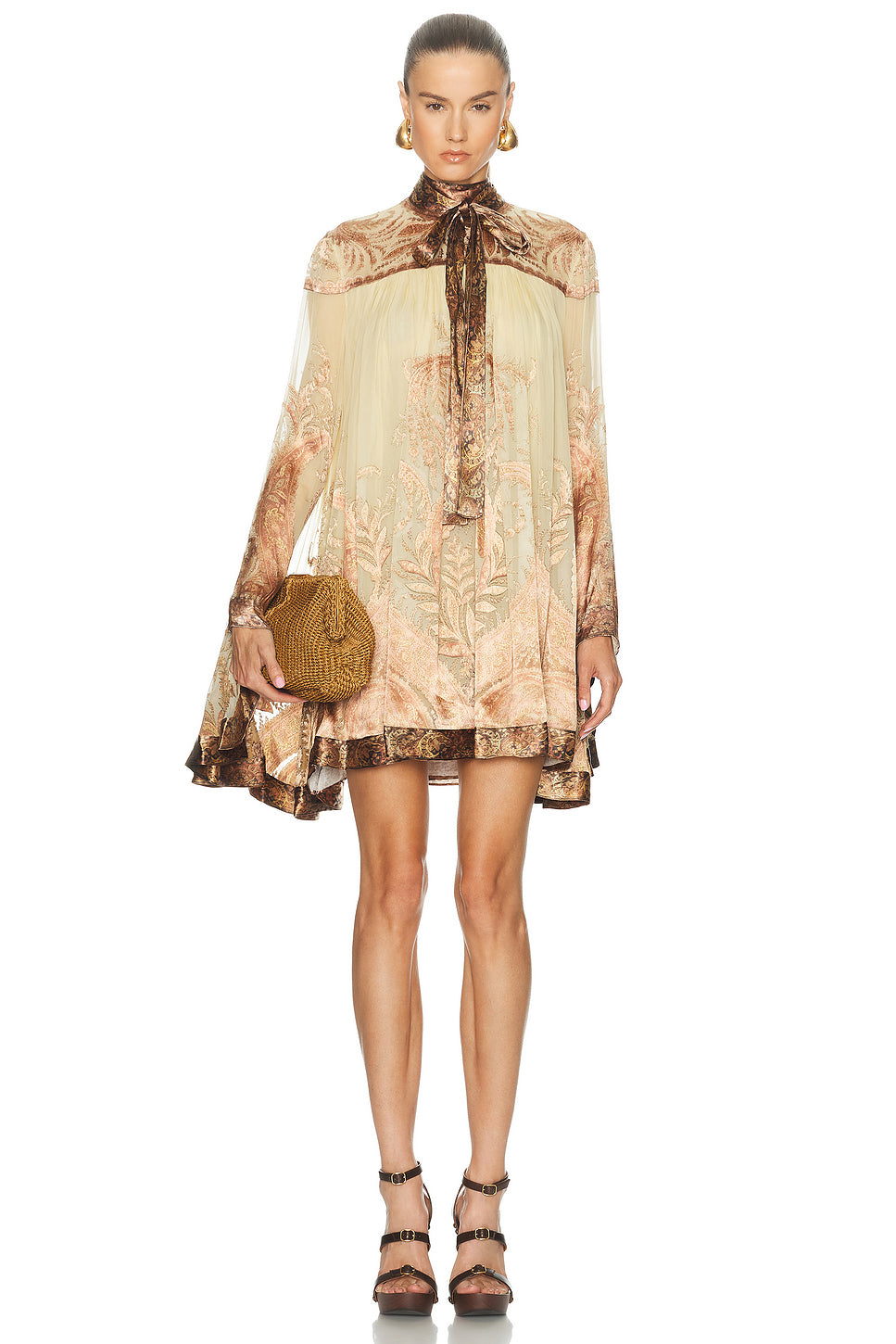 Hypnotic Batwing Mini Dress