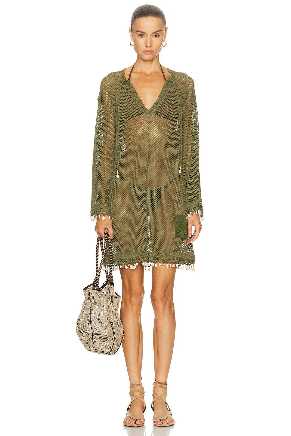 Wanderlust Embellished Tunic Dress