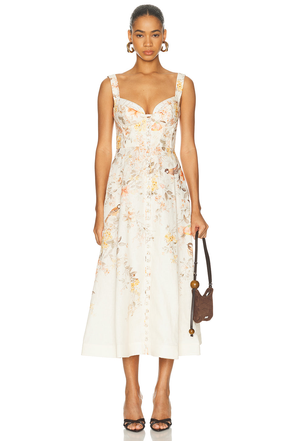 Luna Buttoned Picnic Dress