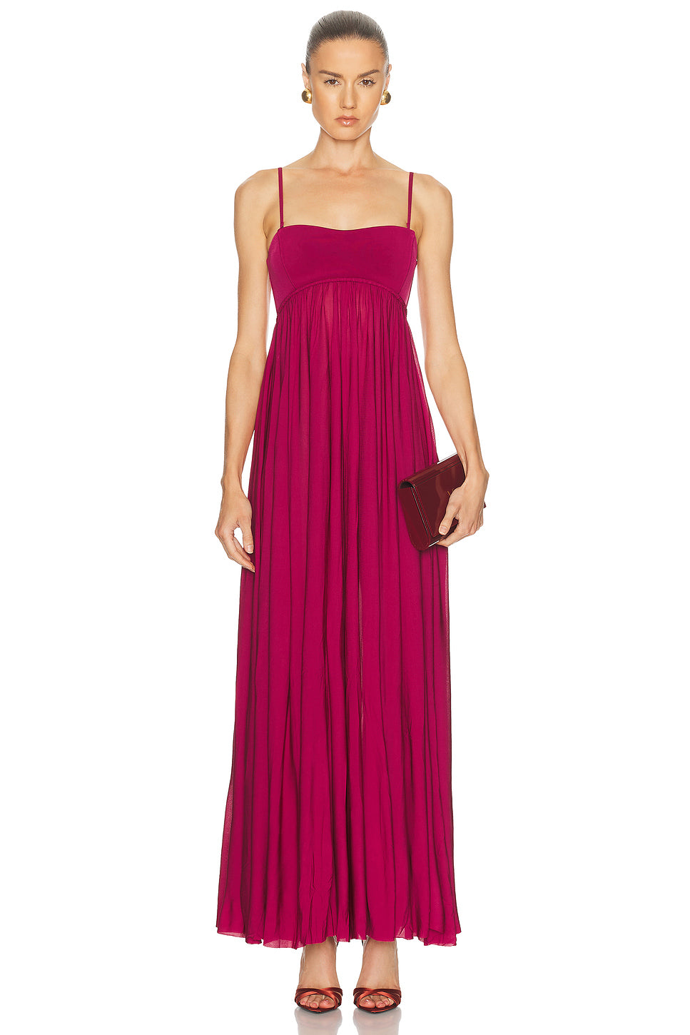 Luna Jersey Bandeau Gown