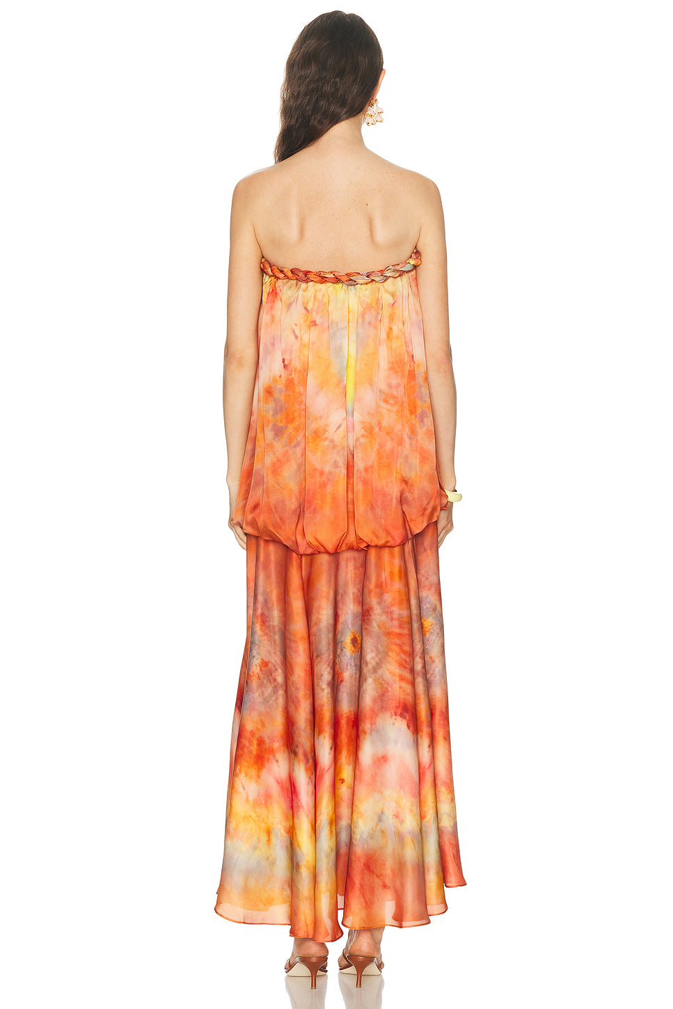 Luna Twist Bandeau Gown