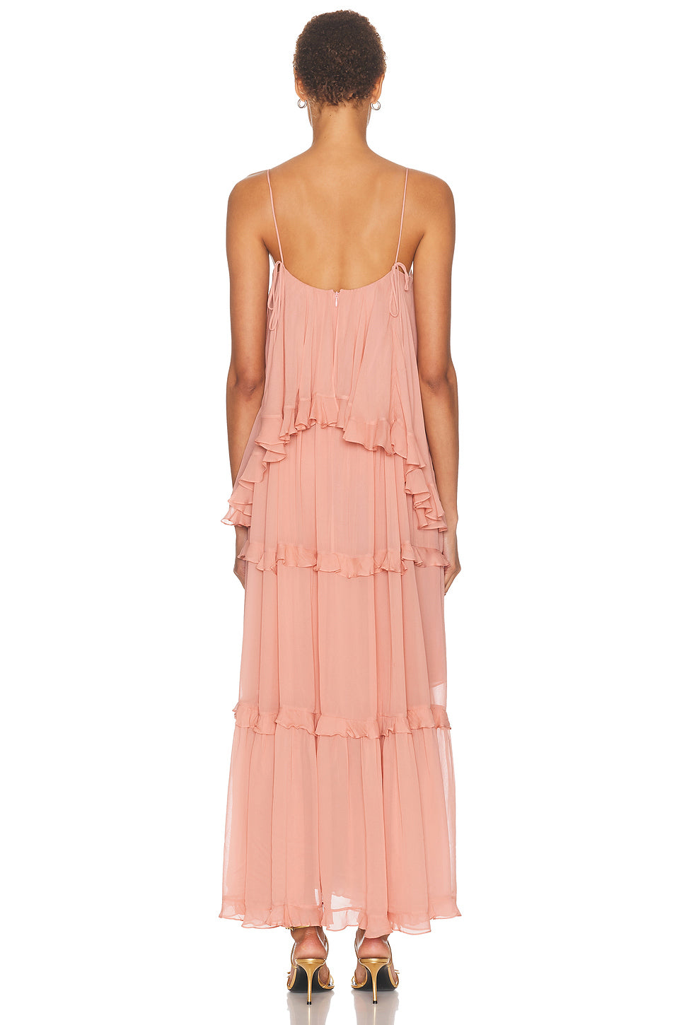 Luna Frilled Slip Dress