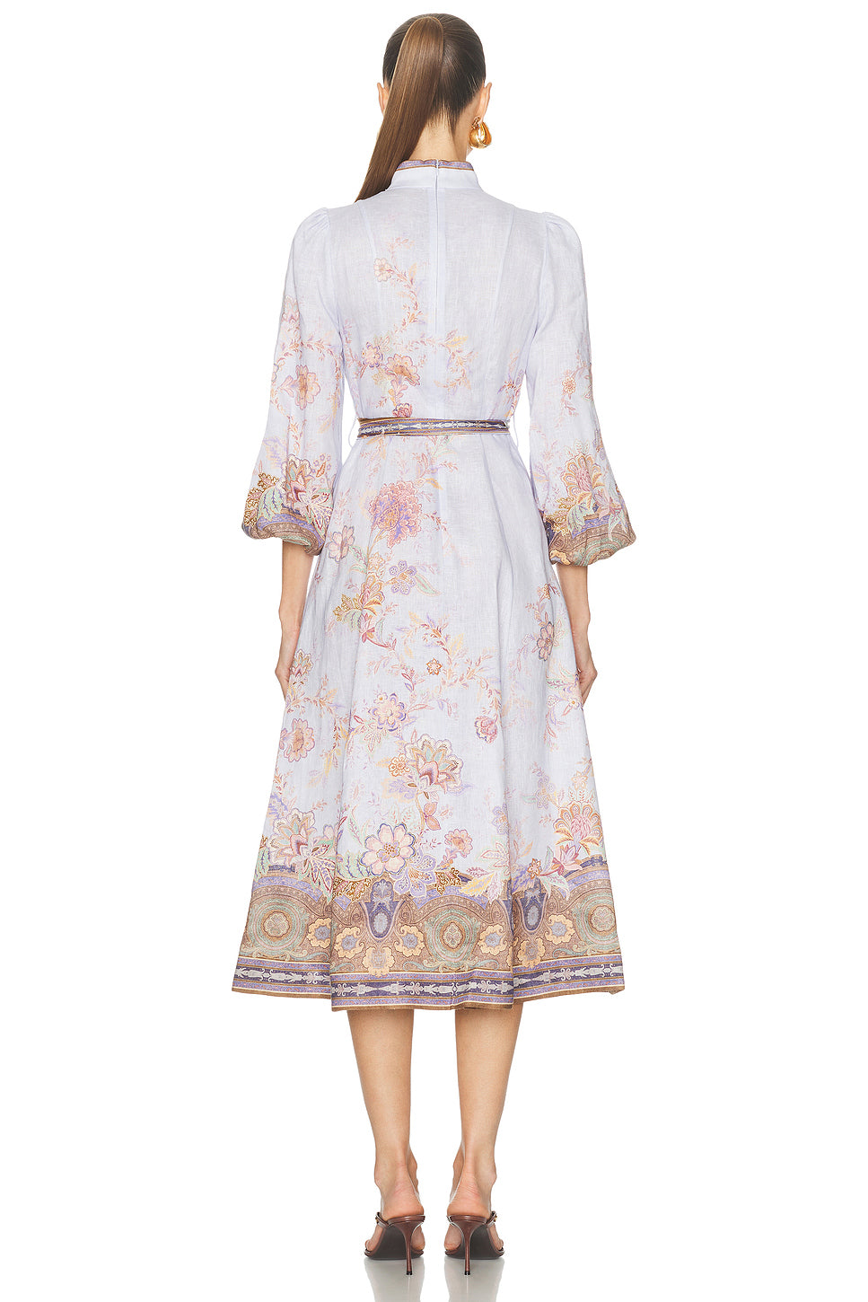 Luna Button Midi Dress