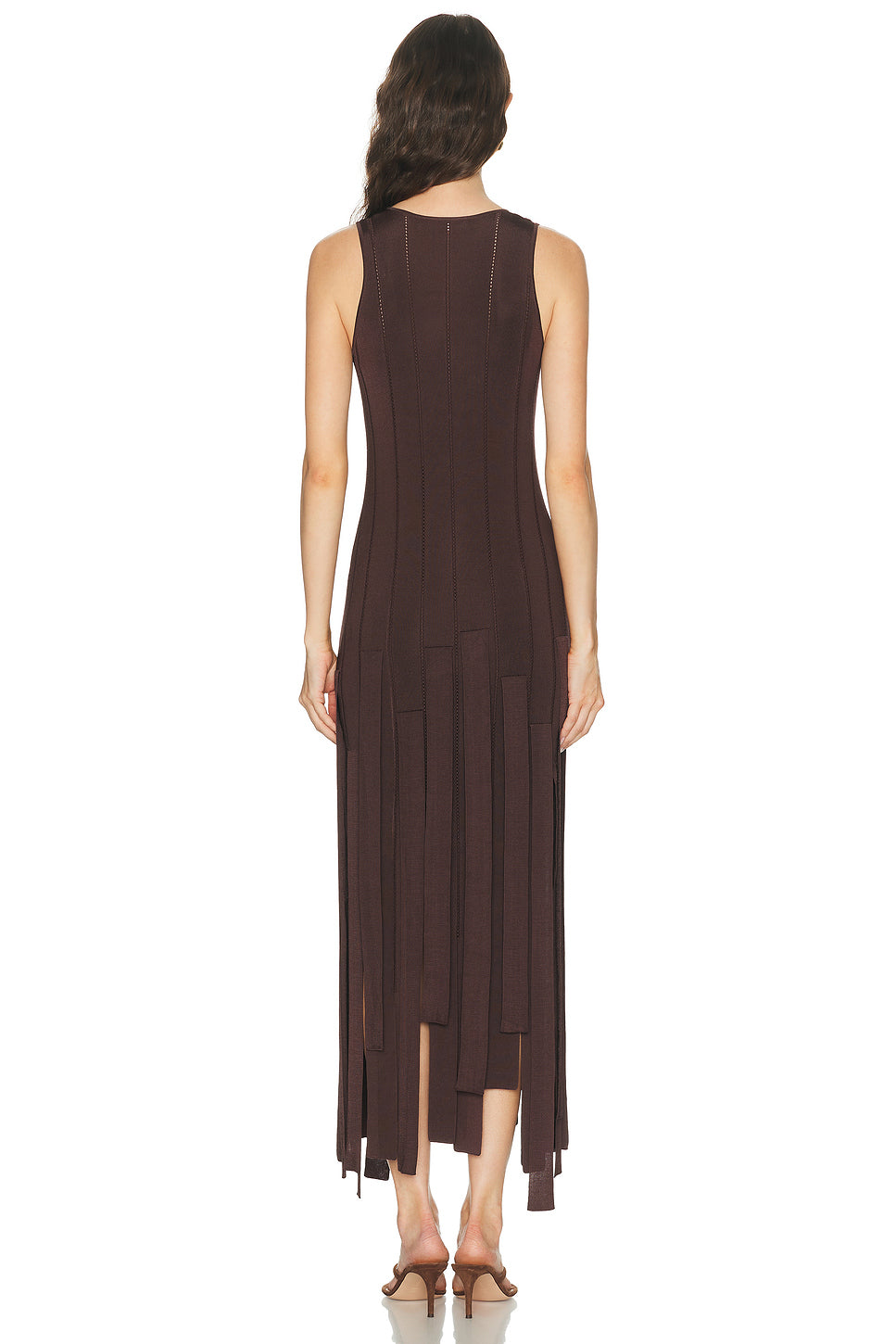 Luna Fringe Midi Dress
